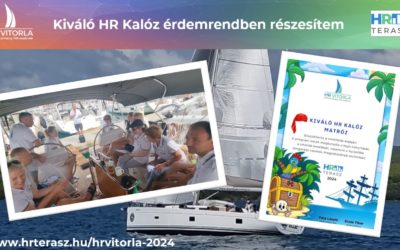 Kiváló HR Kalóz érdemrendben részesítem (9. rész HR Vitorla 2024)