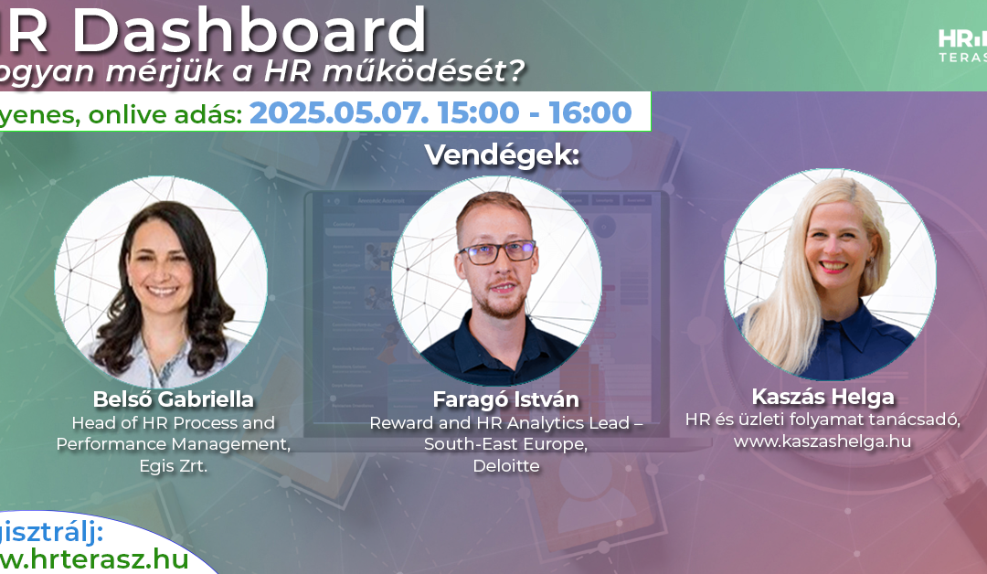 HR Dashboard – Hogyan mérjük a HR működését?