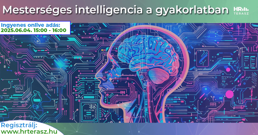 Mesterséges intelligencia a gyakorlatban -HR Terasz adás ajánló 2025