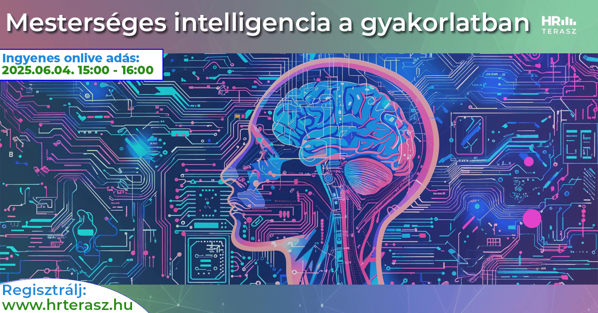 Mesterséges intelligencia a gyakorlatban -HR Terasz adás ajánló 2025