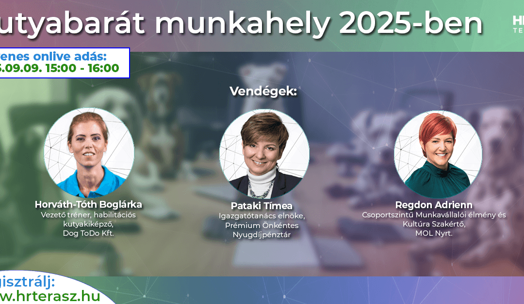 Kutyabarát munkahely 2025-ben