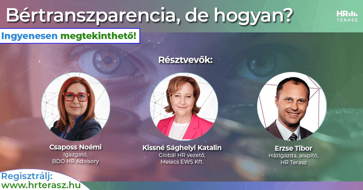 Bértranszparencia, de hogyan-HR Terasz adás ajánló vendeges