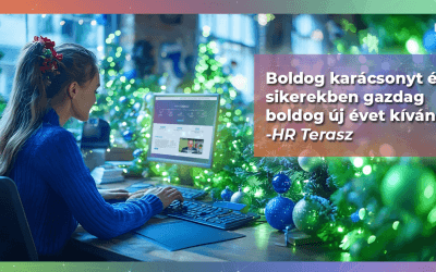 🎄✨ Boldog karácsonyt és sikerekben gazdag új évet kívánunk a HR Terasz közösségének!