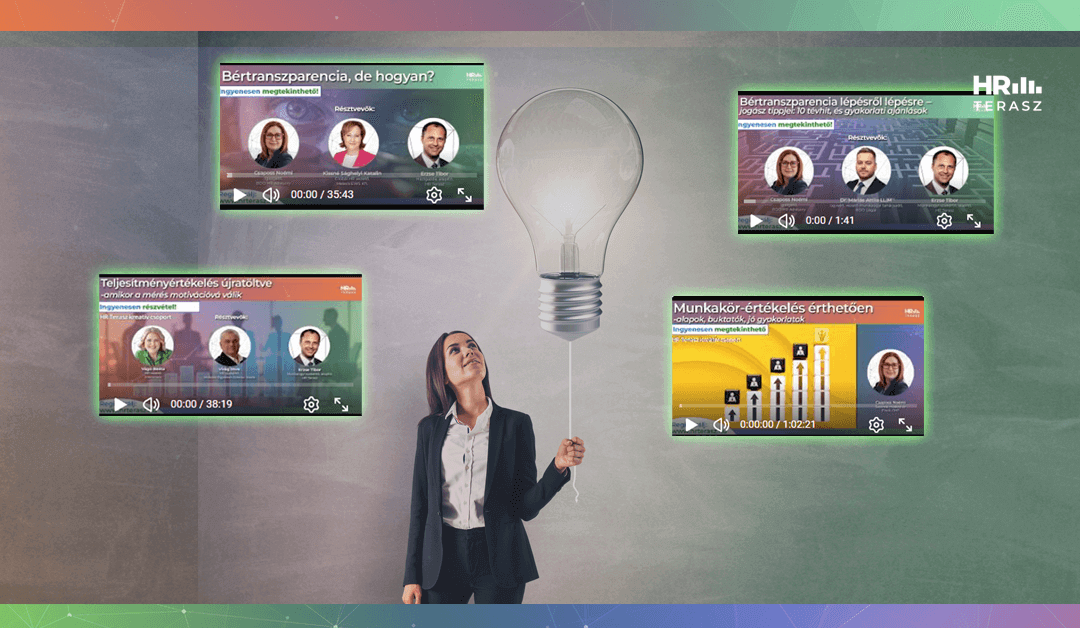 Pánik a bértranszparencia miatt? -megoldások a kreatív csoport sorozatában