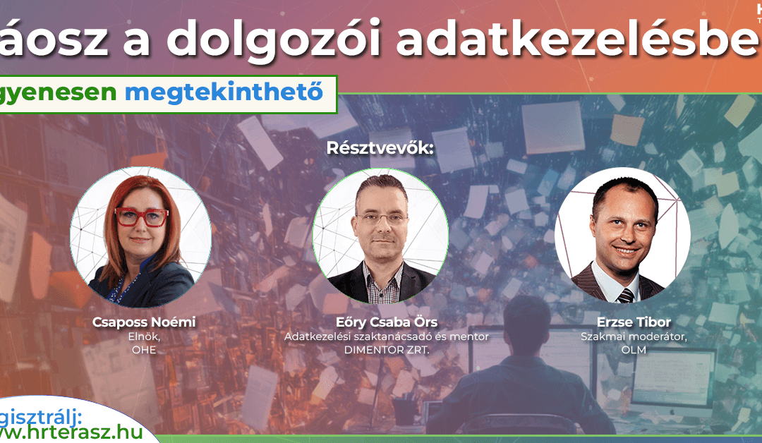 Káosz a dolgozói adatkezelésben